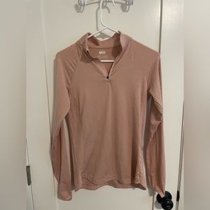 REI athletic quarter zip